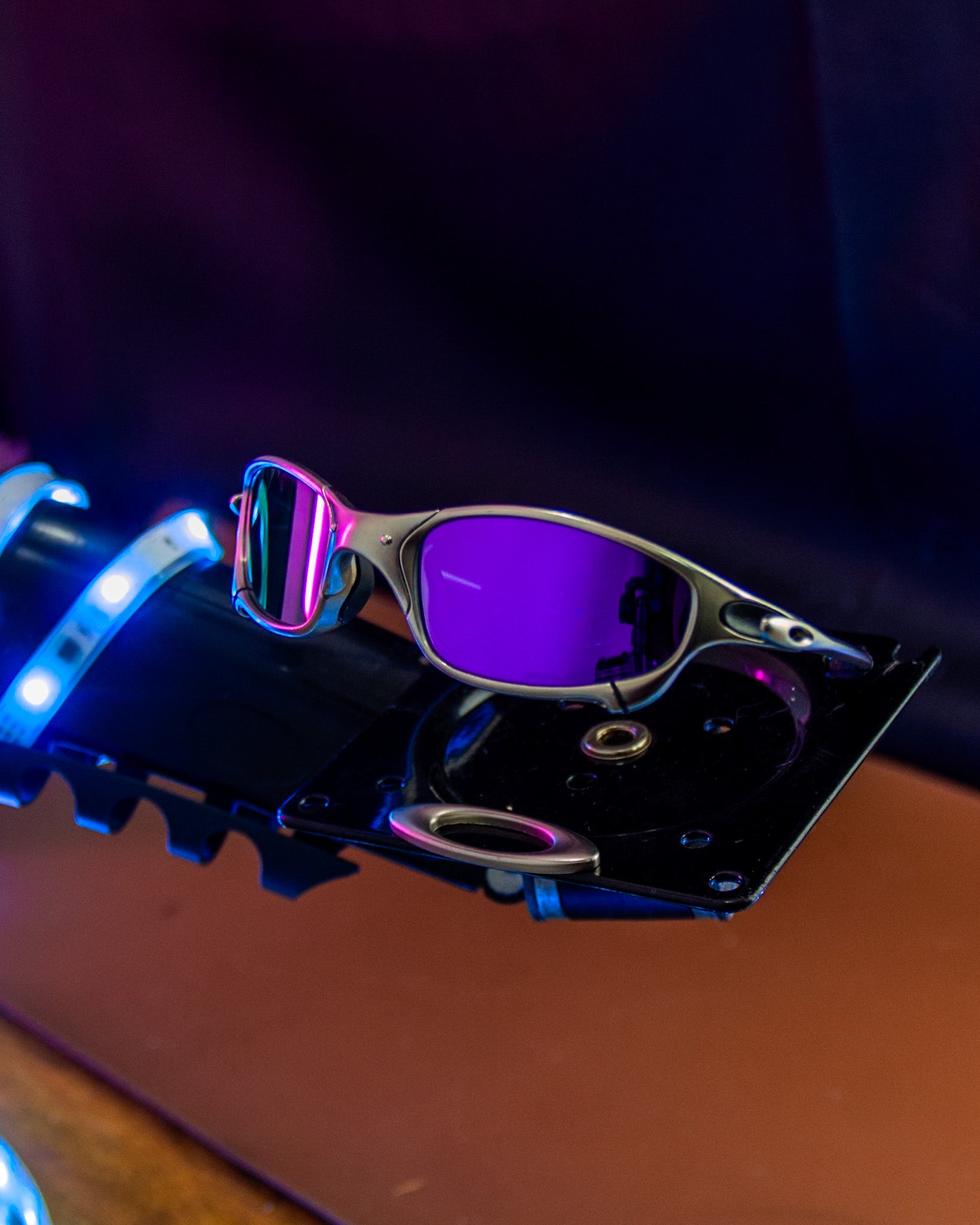 Óculos Juliet Roxa - Plasma Violet (Polarizado)