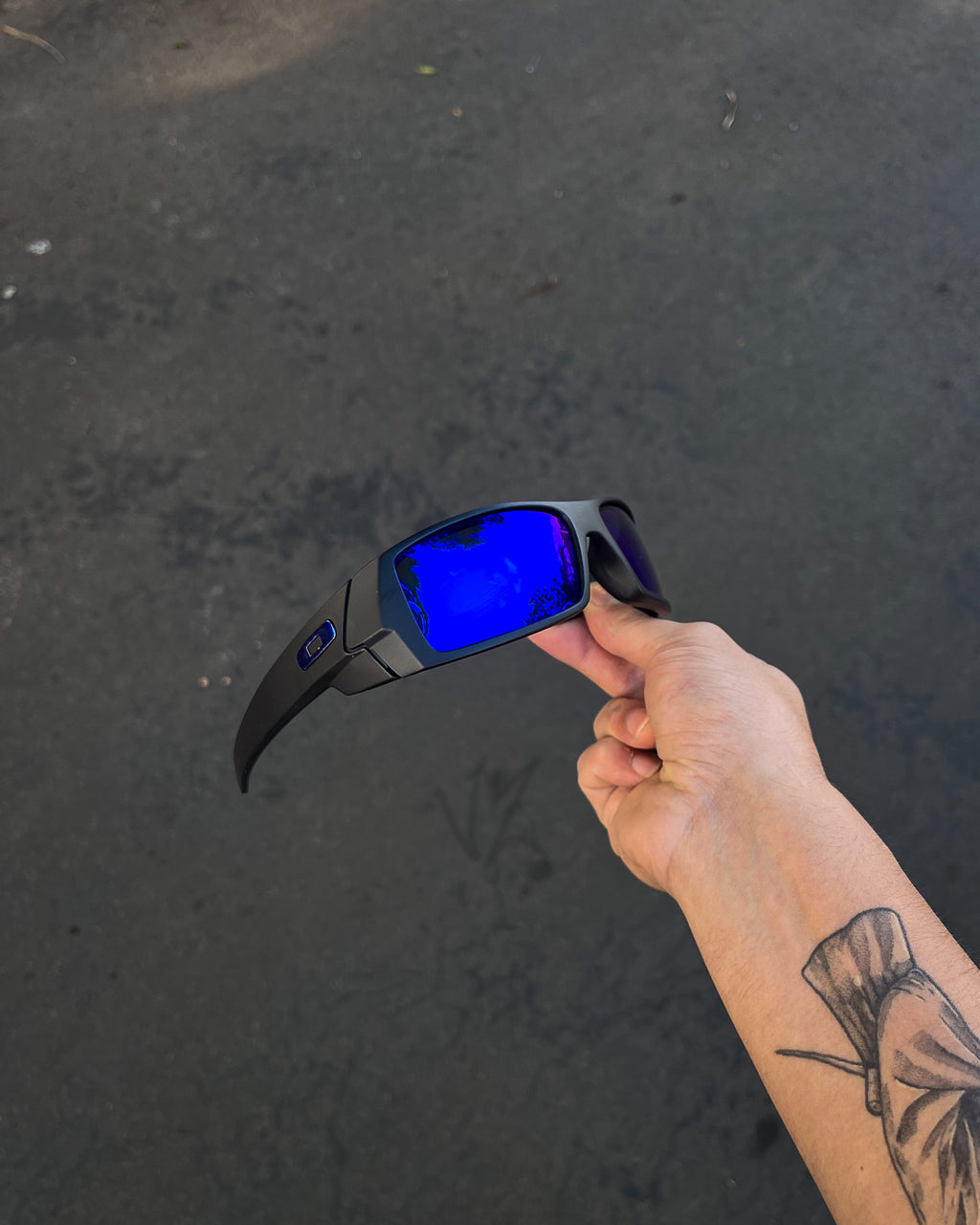 Gascan Matte Black Dark Blue