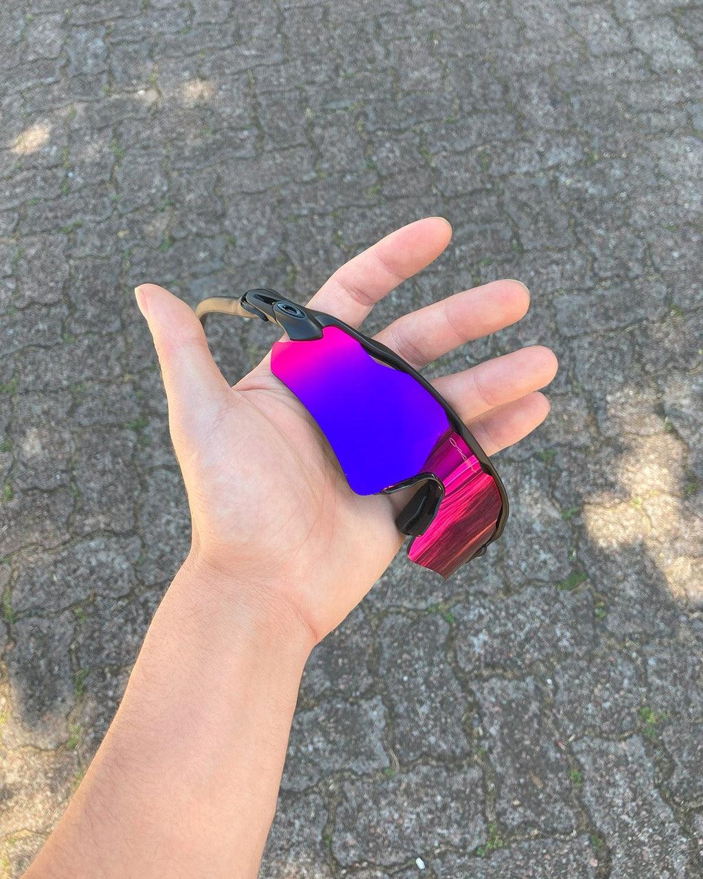 Óculos Radar Preta Tanzanite - Ev Path Matte Black Tanzanite