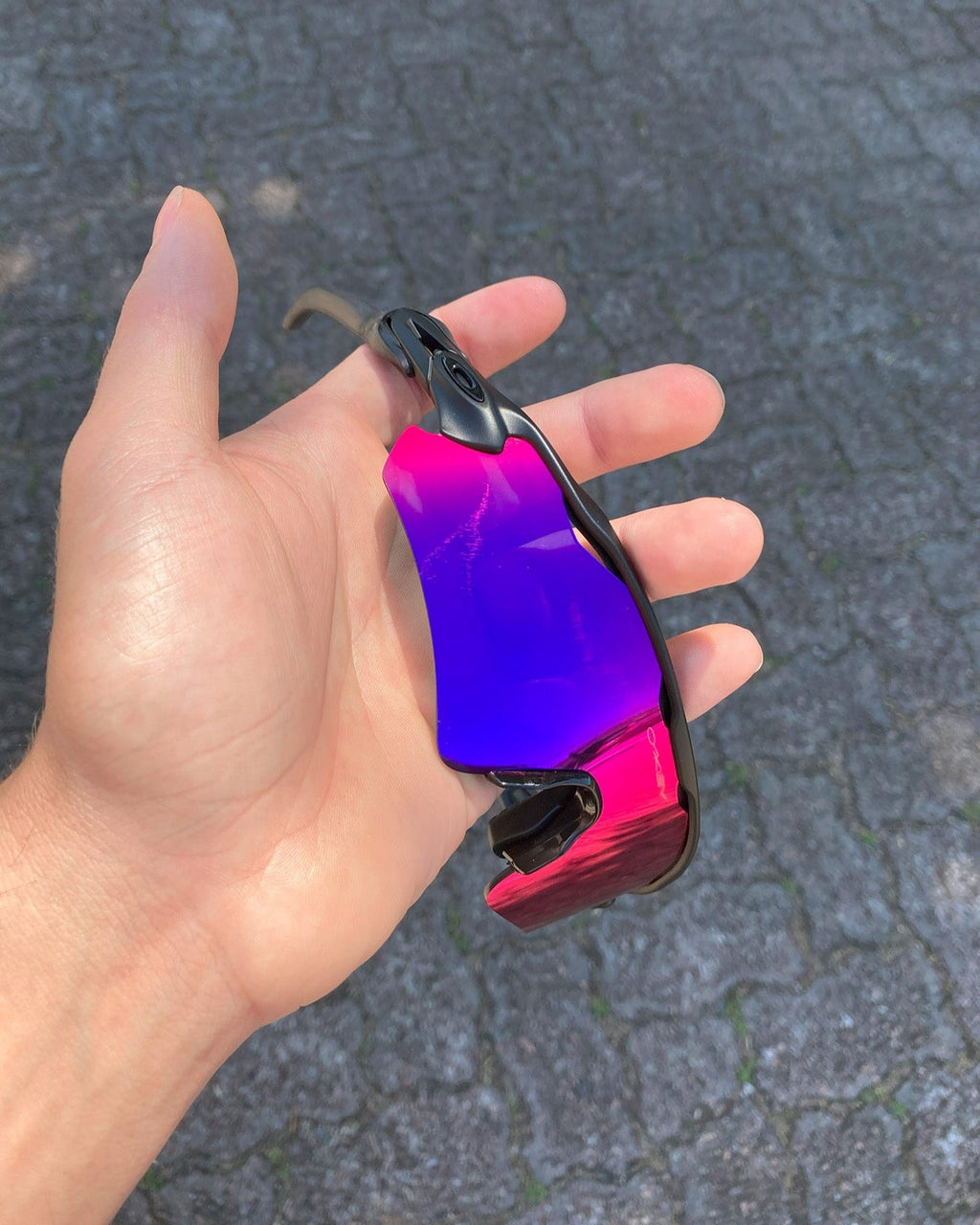 Óculos Radar Preta Tanzanite - Ev Path Matte Black Tanzanite